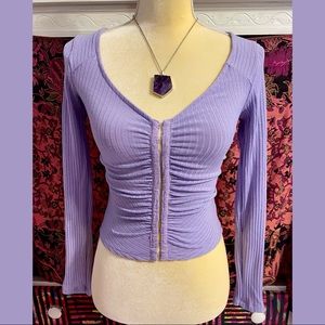 FOREVER 21 Lavender long sleeve